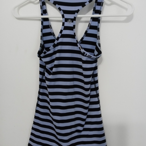 Lululemon Cool Racerback Striped Tank Top - Picture 4 of 5